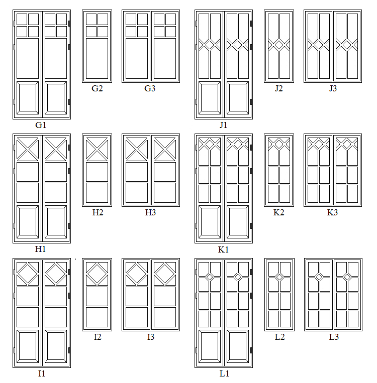 Fönster och altandörrar i olika utföranden